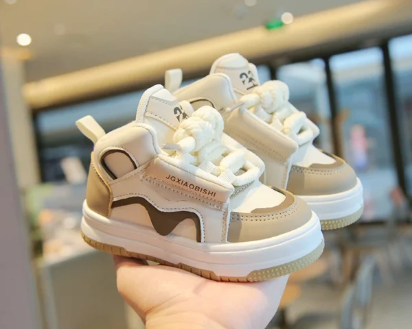 Stylish Kids High-Top Sneakers (স্টাইলিশ শিশুদের হাই-টপ স্নিকার্স ) - Image 4