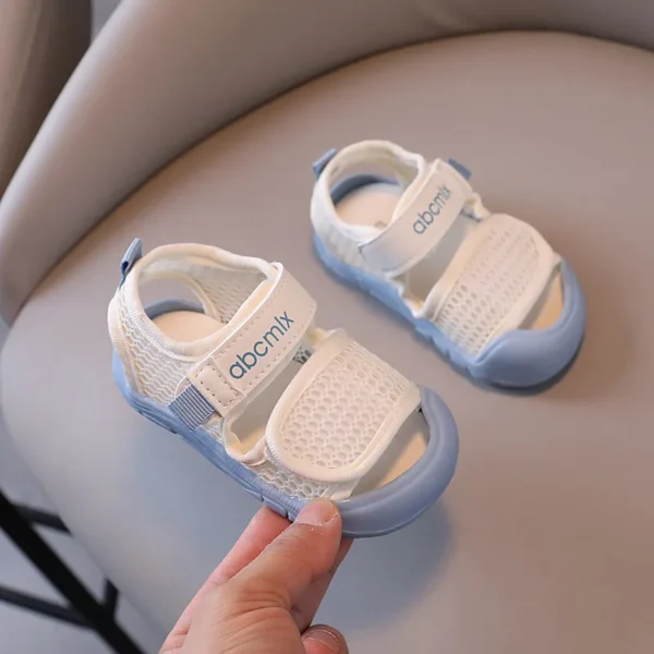 abcmlx Baby Sandals - Breathable Mesh Toddler Shoes - Image 3
