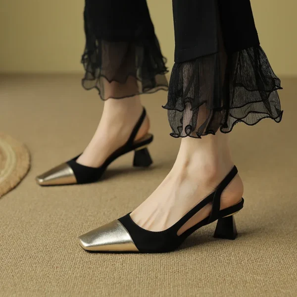 Elegant Design for Women’s Slingback Block Heels - Image 4