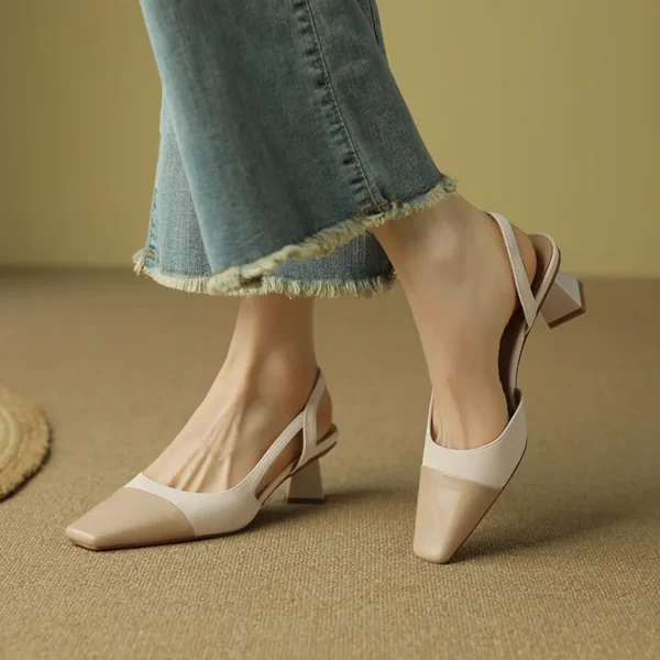 Elegant Design for Women’s Slingback Block Heels - Image 5