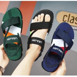 LOULUEN Men's Casual Strap Sandals – Comfortable and Stylish Footwear in Multiple Colors