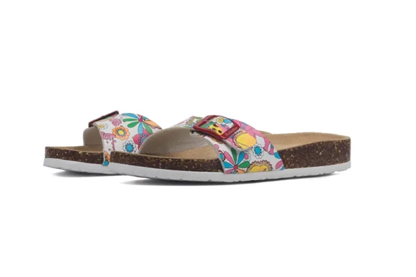Women's Floral Cork Sandal - Image 4