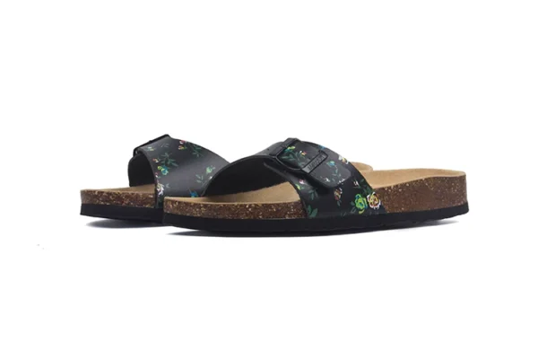 Women's Floral Cork Sandal - Image 5
