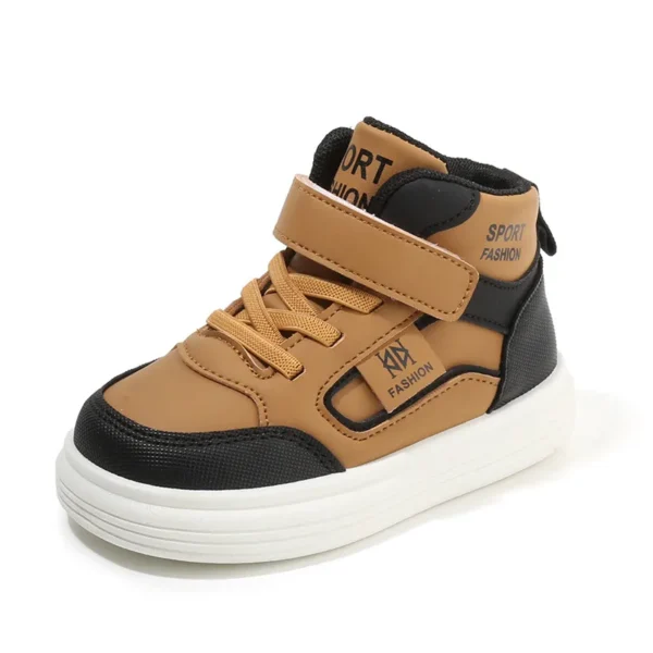 Trendy Kids High-Top Sneakers | Durable & Comfortable Fashion Shoes - Image 5