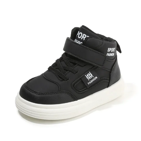 Trendy Kids High-Top Sneakers | Durable & Comfortable Fashion Shoes - Image 7