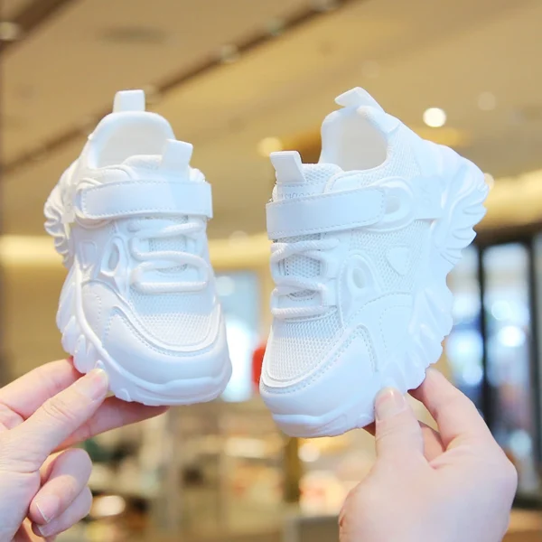 Stylish Kids Sneakers | Comfortable Velcro Sports Shoes for Boys & Girls - Image 3