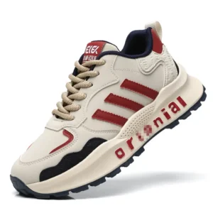 Trendy Casual Men’s Sneakers brown