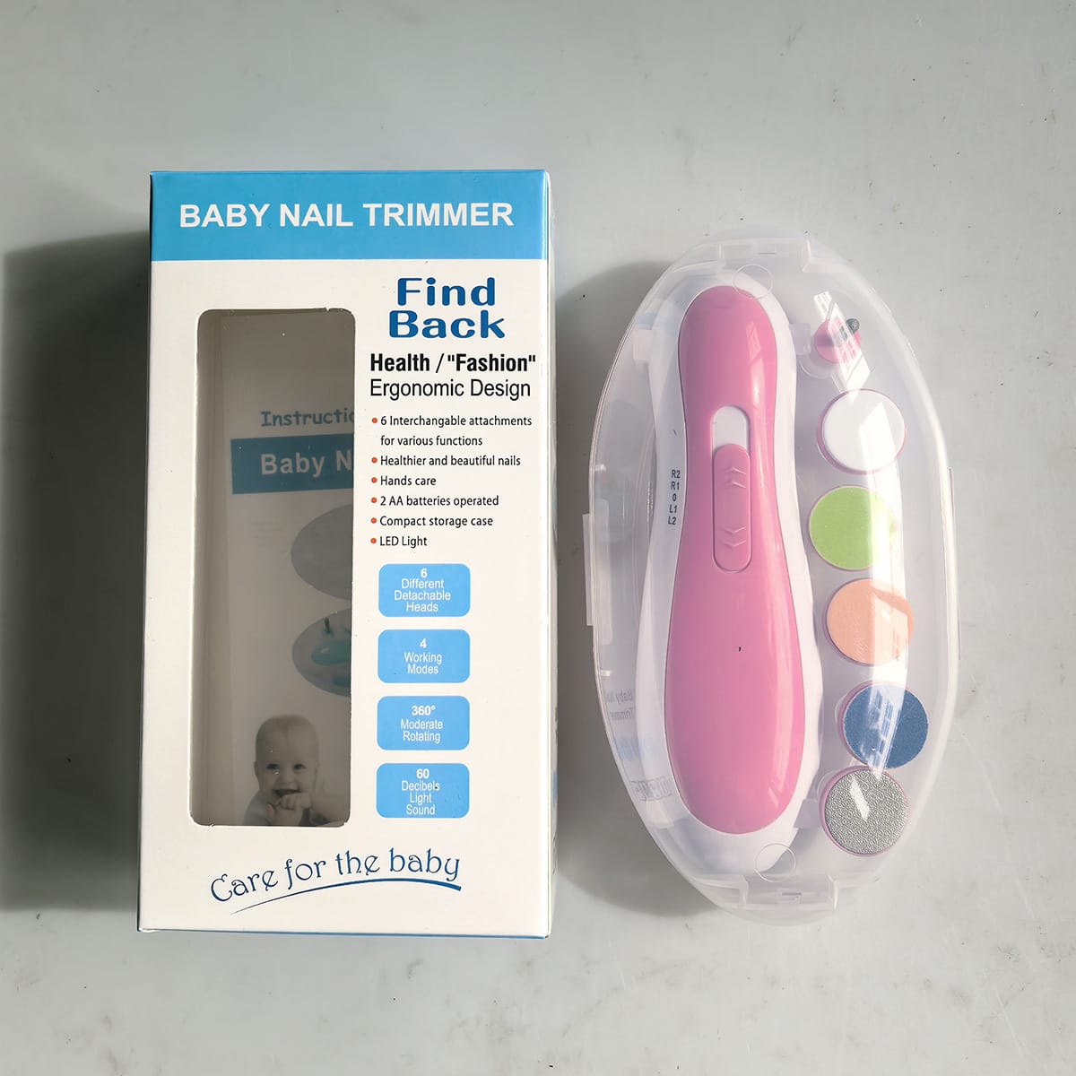 Baby Nail Trimmer + Baby Care Kit Combo – নবজাতক ও শিশুর জন্য Complete Grooming Set - Image 6