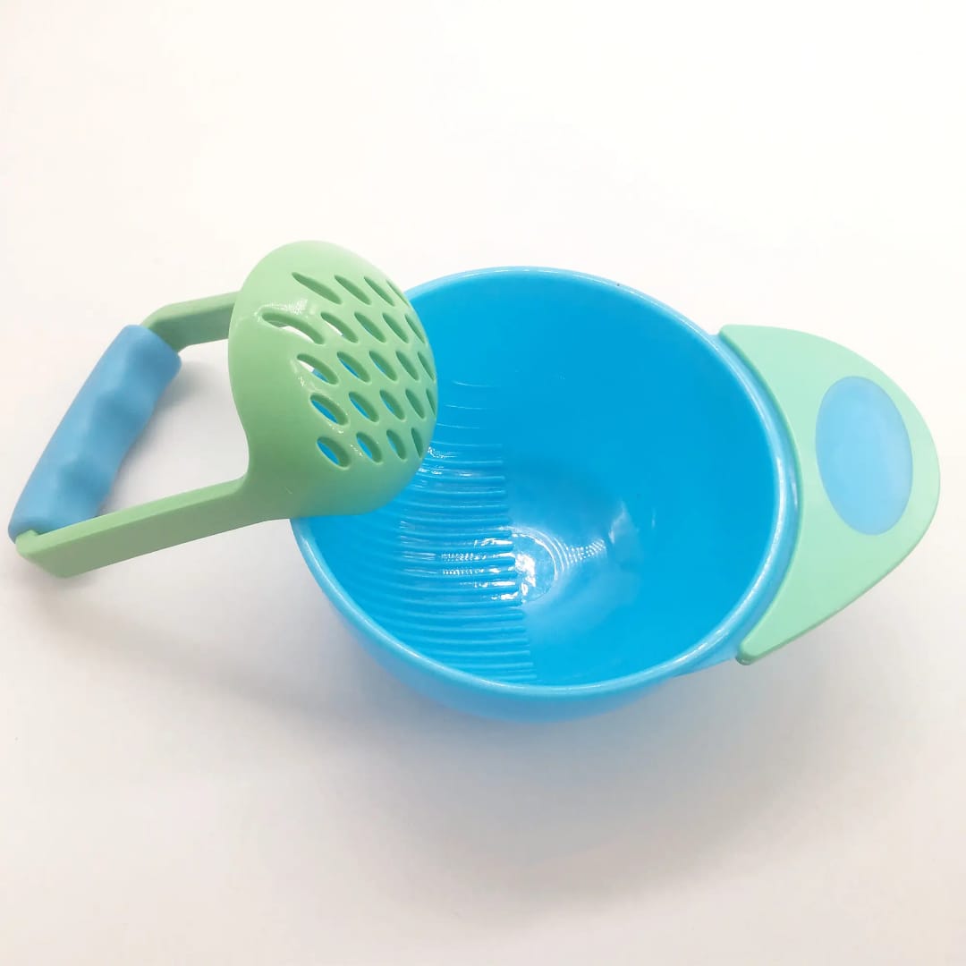 Baby Food Masher Bowl Set | Manual Baby Food Grinder & Fruit Vegetable Masher - Image 7