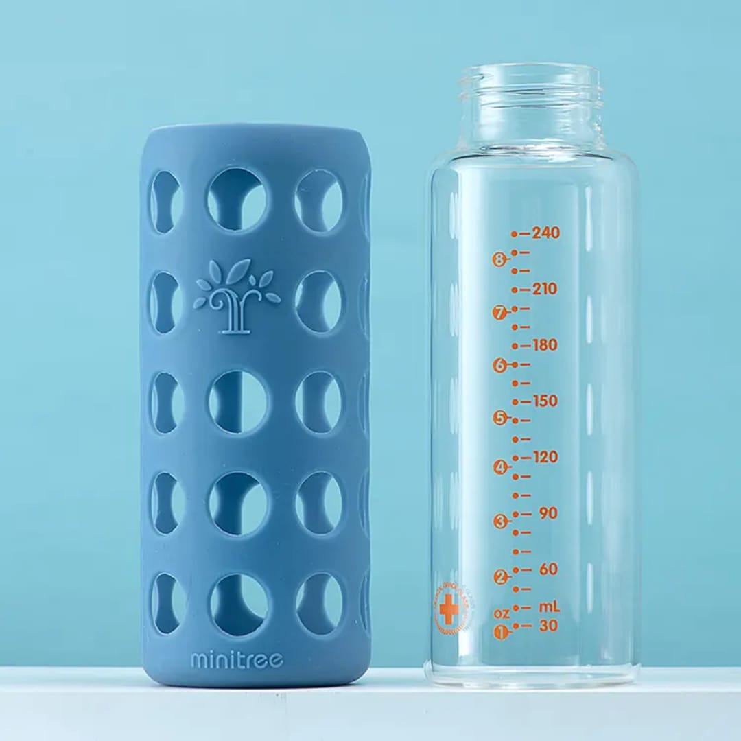 Baby Feeding Bottle with Handles | BPA-Free Anti-Colic Baby Milk Bottle (240ml) - Image 6
