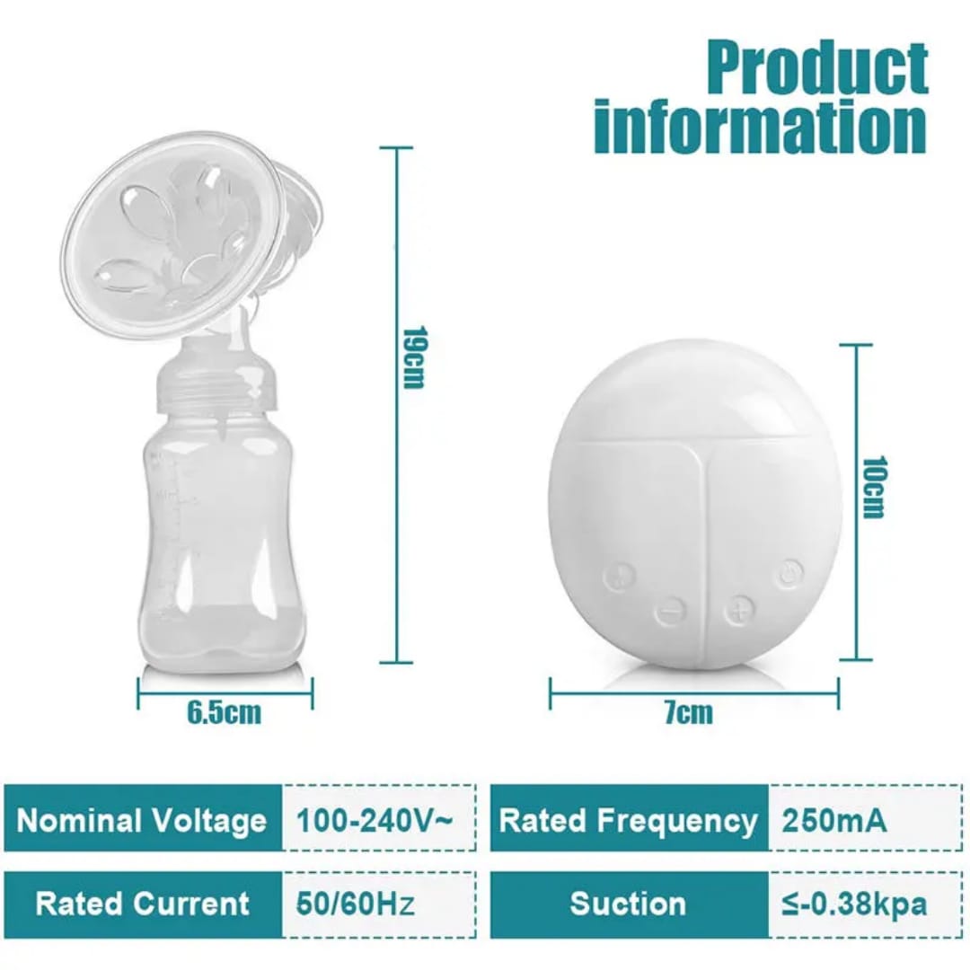 Automatic Double Electric Breast Pump | Intelligent RH228 | BPA-Free Portable Breast Milk Pump for Moms - Image 8