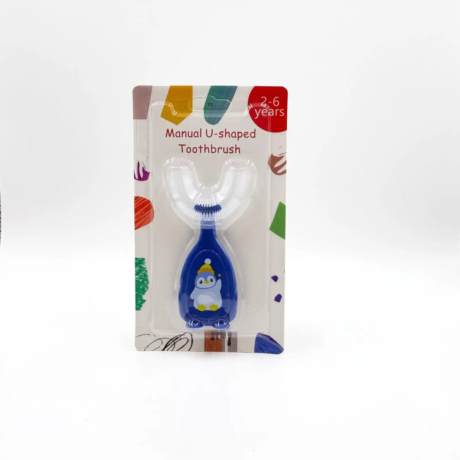 Hercules Bear Kids U-Shaped Toothbrush | 360° Silicone Baby Toothbrush for Toddlers - Image 2