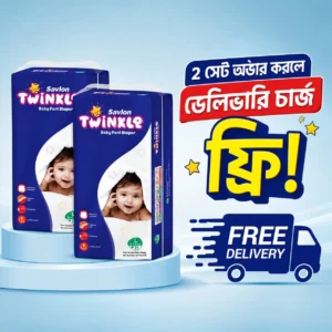 Savlon Twinkle Baby Pant Diaper Large L 34 PCS for 8-15 KG Baby | Soft, Comfortable, High Absorbency, Leak Protection Baby Diaper Bangladesh